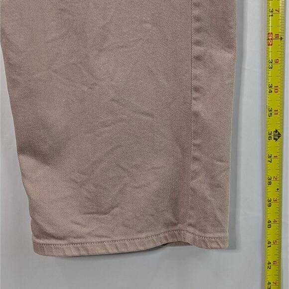 Maurices Edgely Jeans Womens SZ 16 Relaxed Boyfriend Straight Pink Denim - Picture 7 of 14
